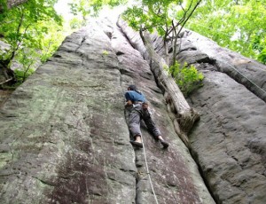 6/16-17(1-0)×2 石垣山・層雲峡 クラッククライミング