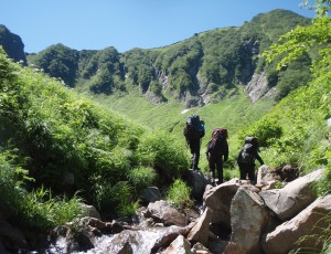 2012・8/14-20 夏メイン1年班 北日高 エサオマン周遊