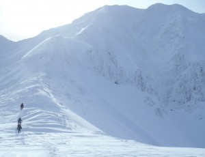 2012/12/15 富良野岳北尾根