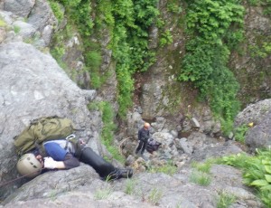 2014.7.13 利別目名川本流~メップ岳~真駒内川(計画では目名一の沢下降)