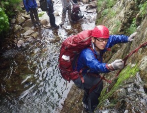 2014.7.20~21  野塚岳南面沢~南東面沢~オムシャ北面沢~オムシャ南面沢