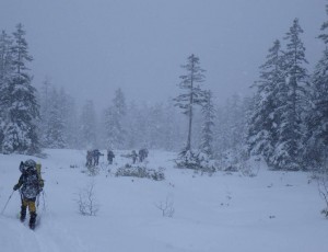 旭岳 石室まで。