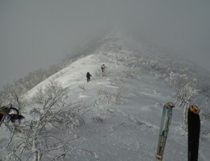 2015.12/12-13 天塩岳東尾根