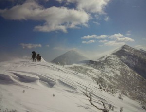 2016.2.22 野塚岳~オムシャヌプリ