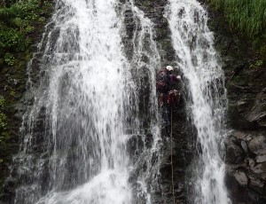 2016.7.16-17.余別川122点沢~珊内川本流