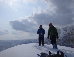 2017.03.29.定山渓天狗岳東尾根