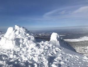 2018.2.3-4富良野岳北尾根往復