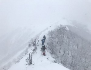 2018.2.16~18 三国峠~十石峠~Co1640引き返し