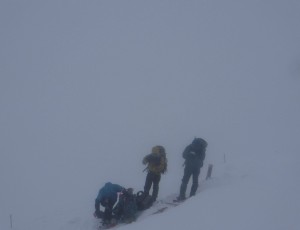 2018.11.23-24.旭岳夏道尾根引き返し