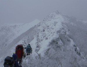 2018.12.08-09.三国峠~音更山~第三尾根下降~十勝三股