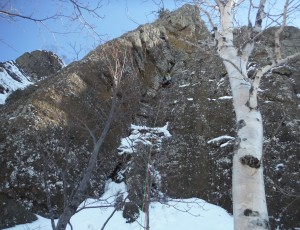 2022.03.18-19(2-0)定山渓天狗岳 継続登攀